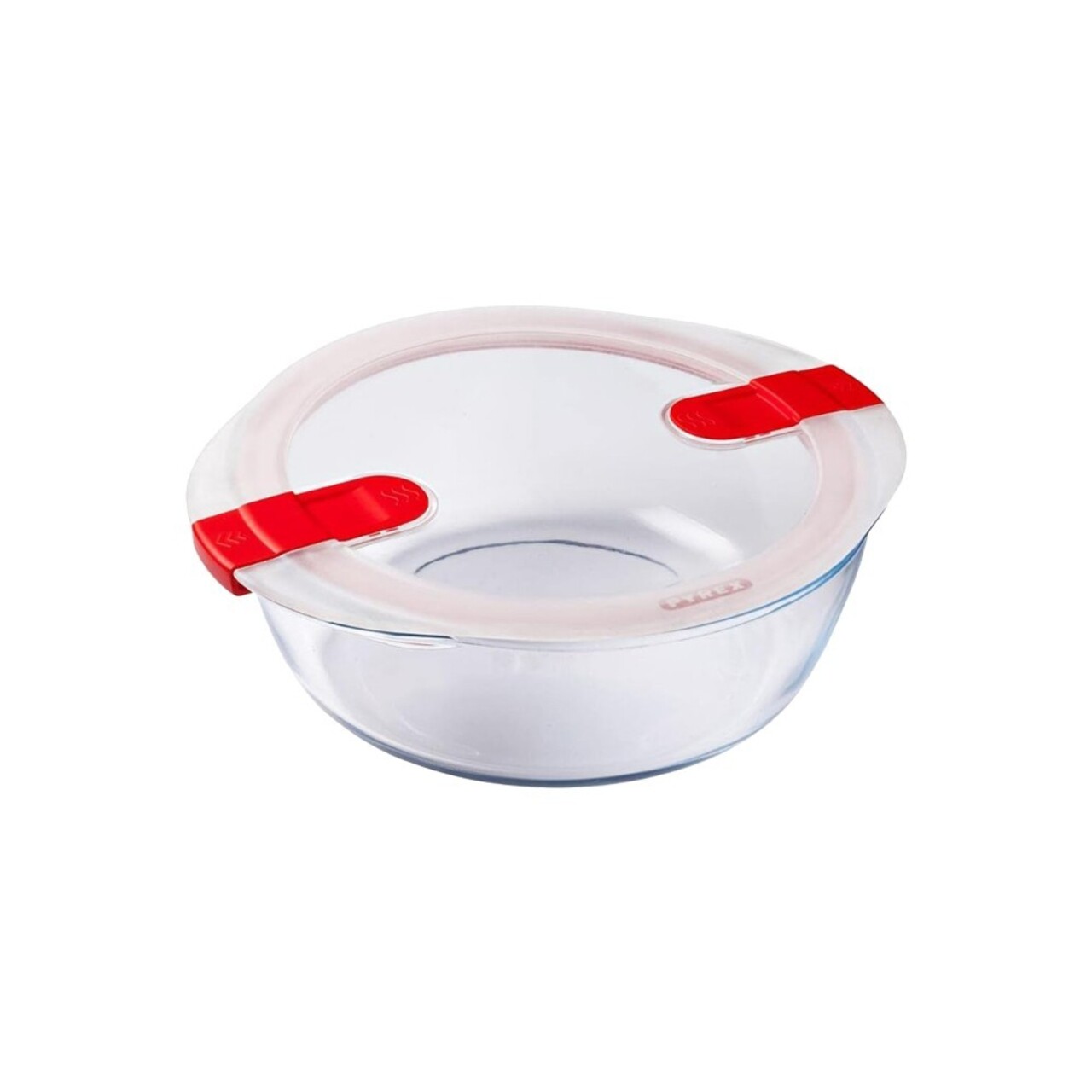 Caserola rotunda, cu capac, sticla termorezistenta, 23cm/2,3L, "Cook&amp;Heat" - Pyrex - imagine 5